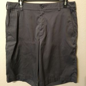 Two Used Mens Nike Flat Front Shorts. Size 32